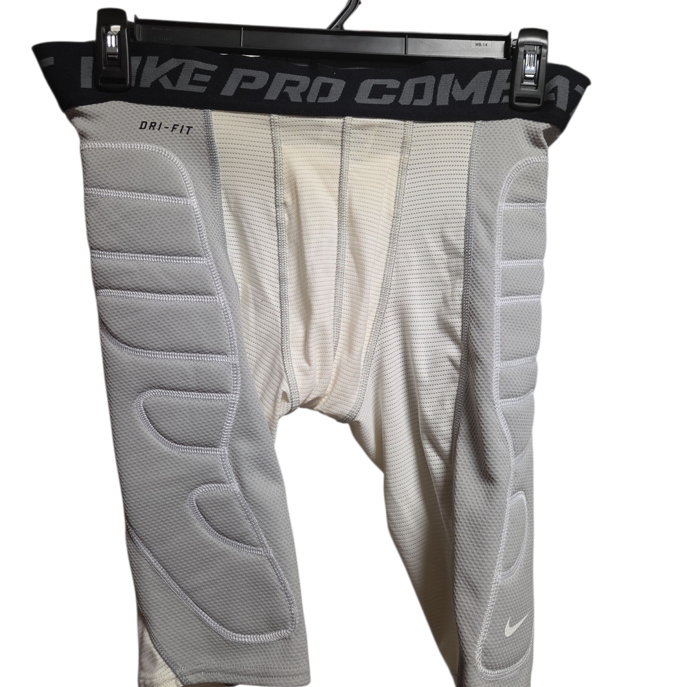 Nike Pro Combat Men's Gray Compression Shorts